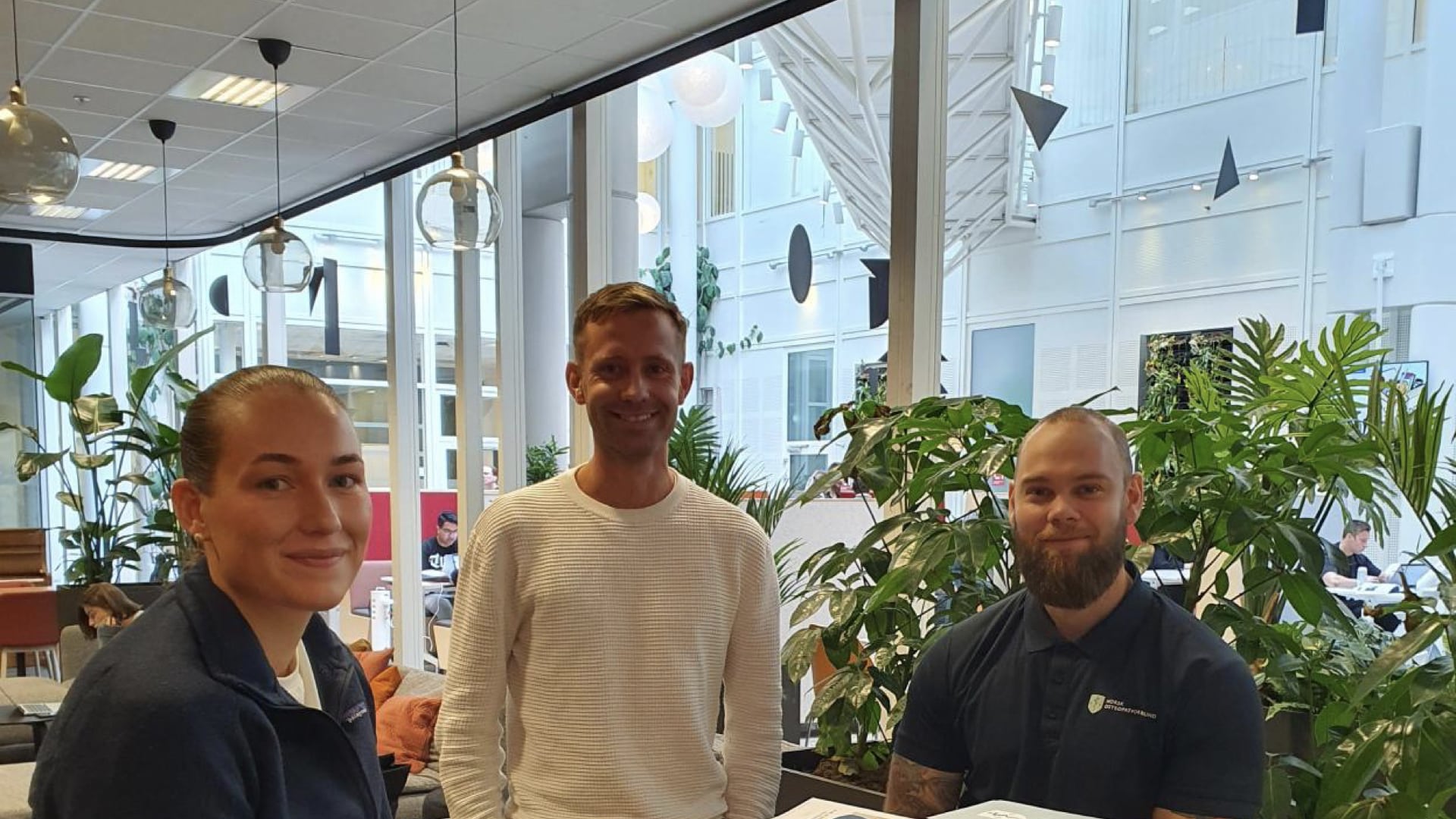 Nora Lona Hansen, Frederik Jahr og Jonas Bjarnason